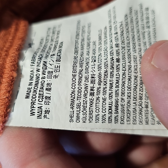 Vans Women's XL Rust Corduroy Button Up Jacket - Picture 6 of 8